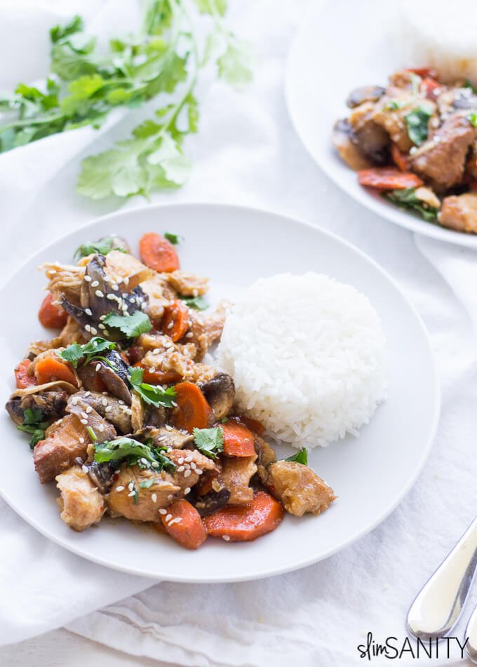 Crockpot Spicy Asian Chicken 5