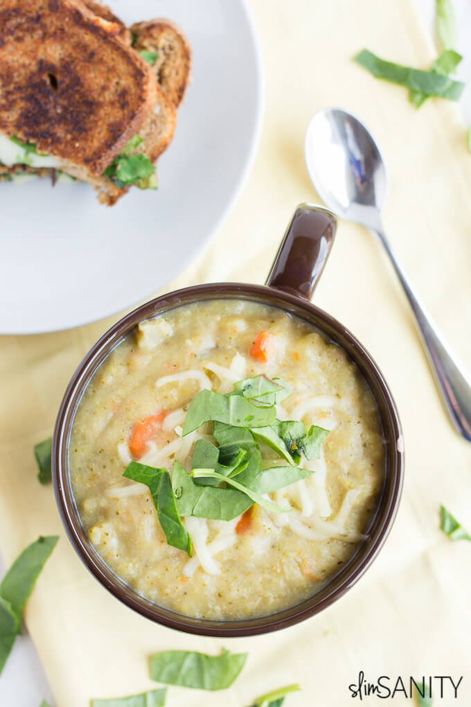 Hearty Broccoli Potato Soup 1