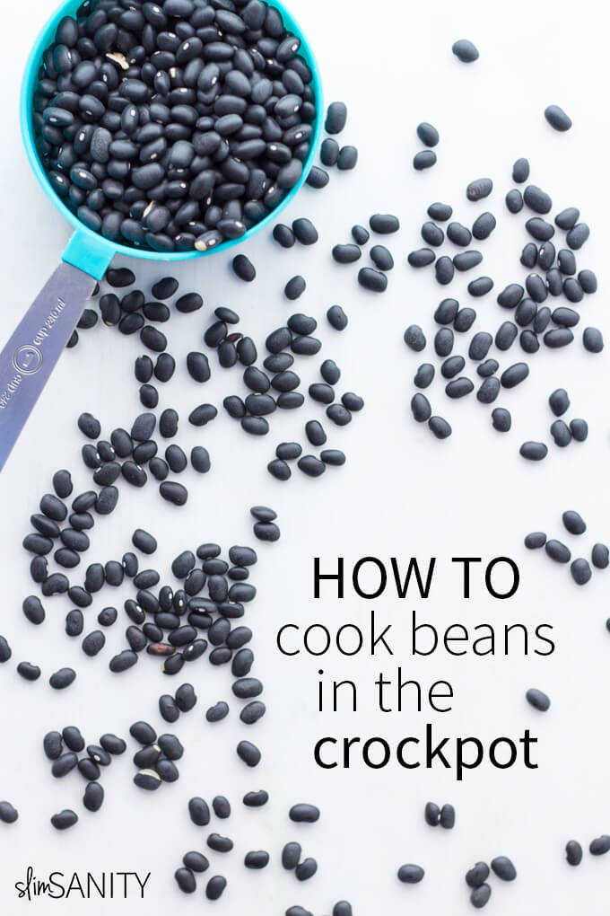 How to cook dry beans in a crockpot