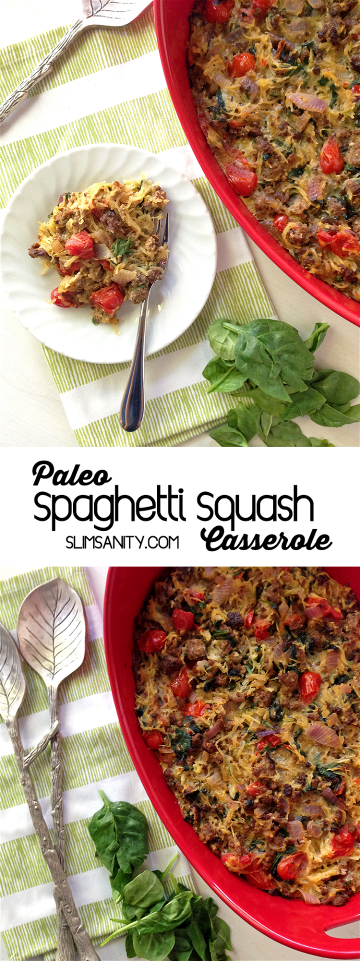 Paleo Spaghetti Squash Casserole Pinterest