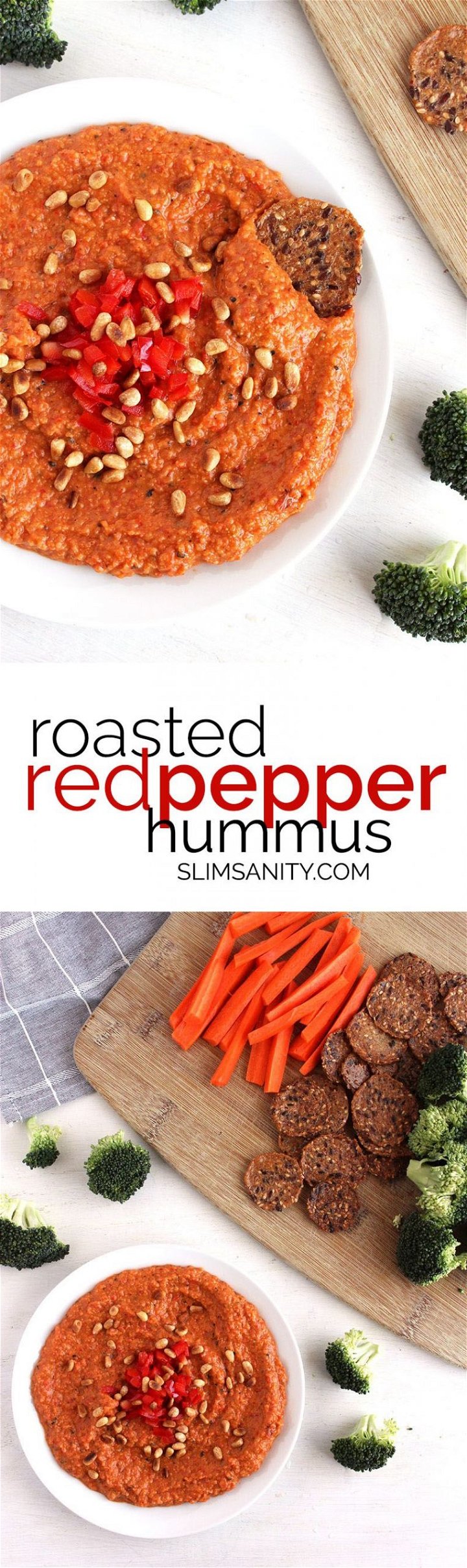 Roasted Red Pepper Hummus