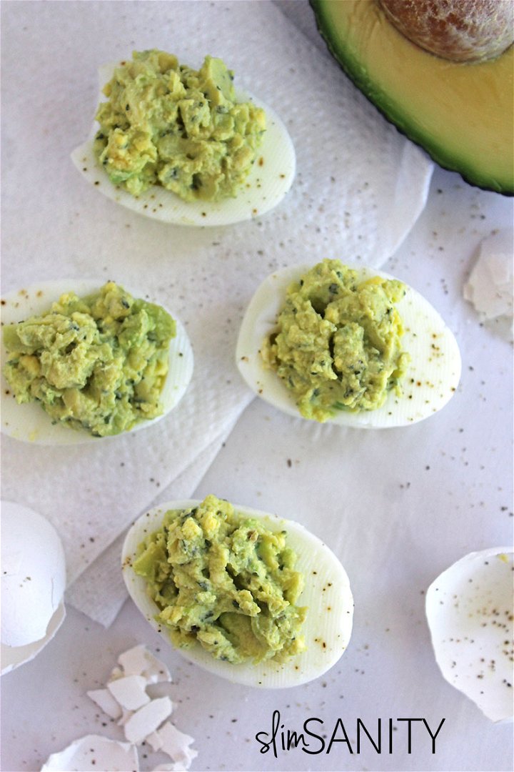 avocado deviled eggs 2 1