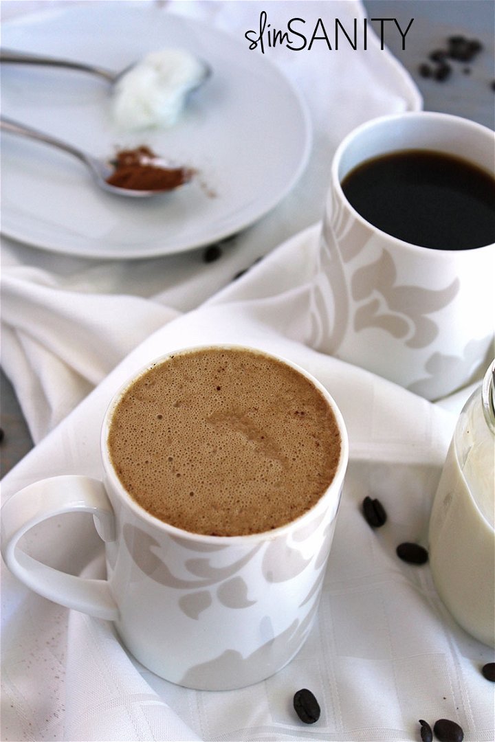 Cinnamon Bulletproof Coffee - Slim Sanity