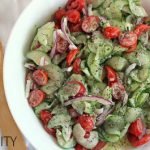 cucumber salad with creamy dill dressing 2 1 400x265 1