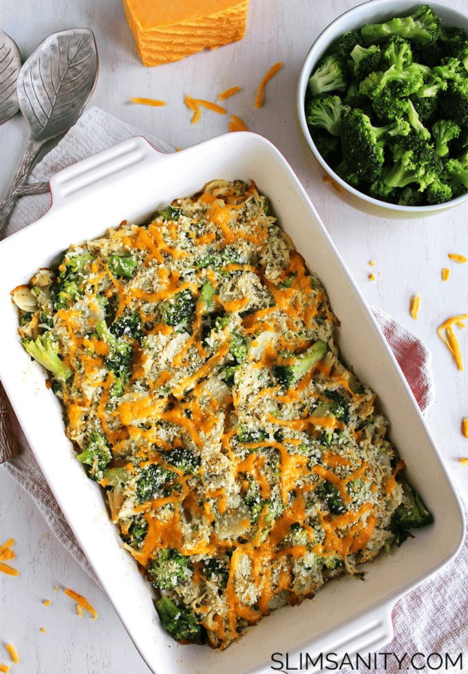 healthy broccoli and chicken casserole