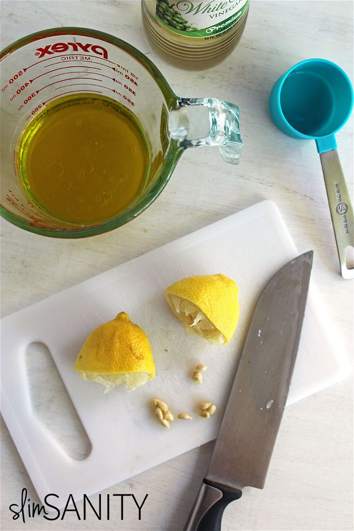 lemon chia seed vinaigrette 1