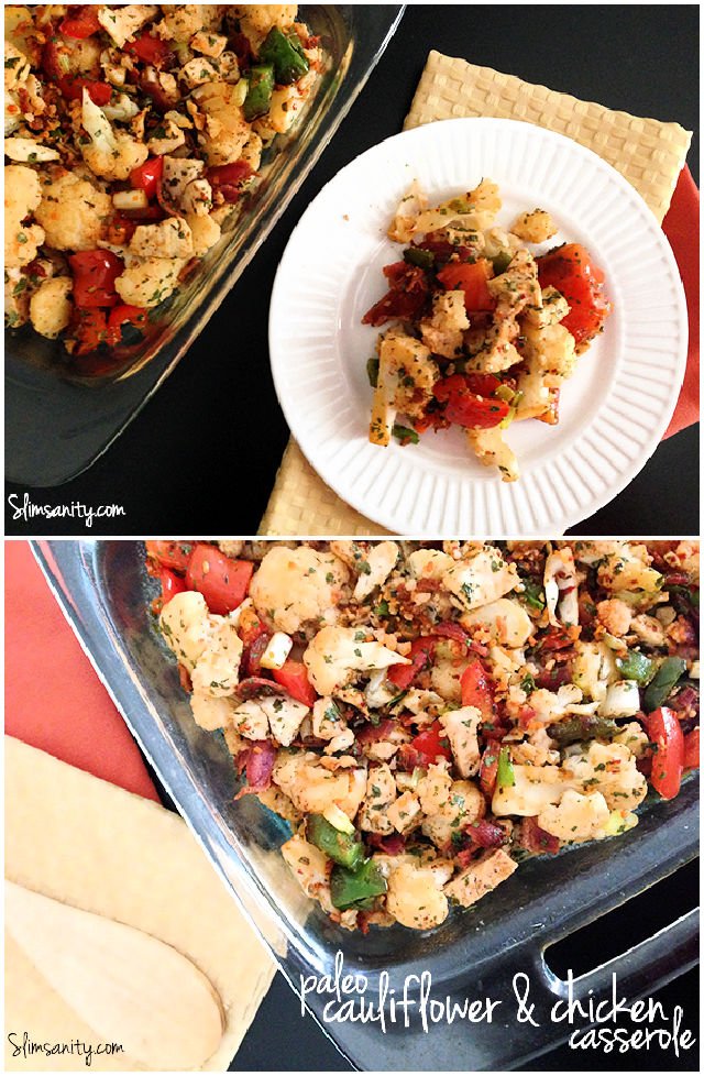 chicken cauliflower casserole